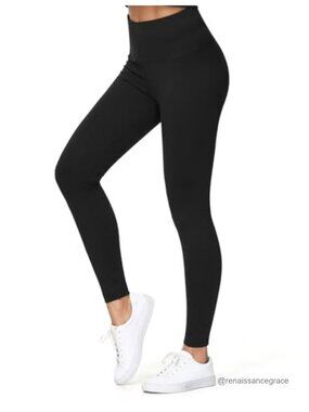 High Waist Workout Leggings with Pockets, 4-Way Stretch, Yoga Pants